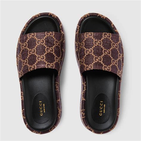 gucci slides us|gucci slides in store.